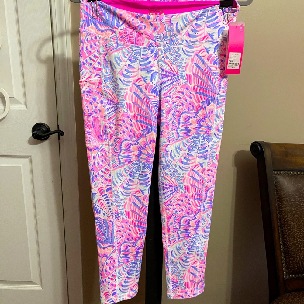 💜💕NWT - Lilly Pulitzer - Weekender Midi Leggings - Large💕💜